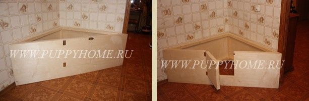 Угловой манеж (родильный ящик)
